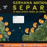 gerhana matahari malaysia april 2023