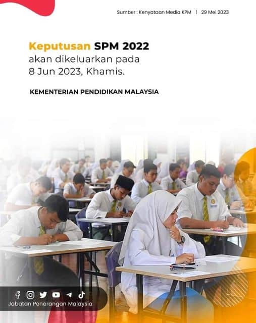 Semakan Keputusan SPM 2022 / 2023 - Lembaga Peperiksaan