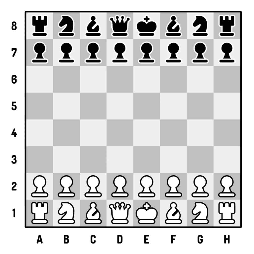 cara main chess