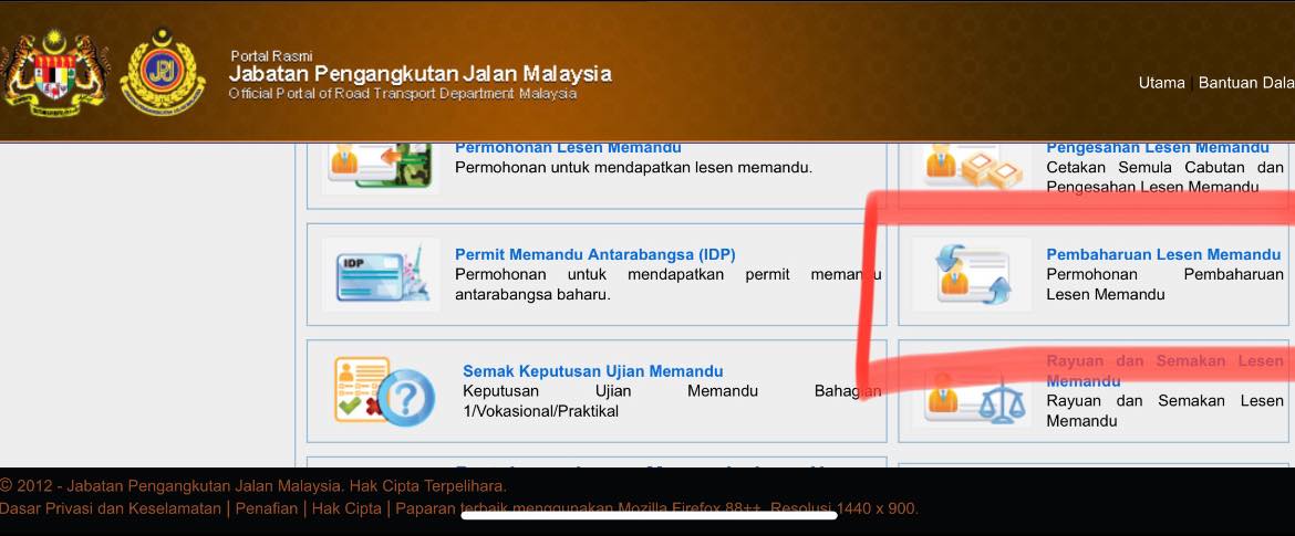 Cara Renew Lesen Memandu Online (MyJPJ / MySikap)