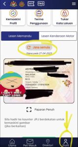 Cara Renew Lesen Memandu Online (MyJPJ / MySikap)