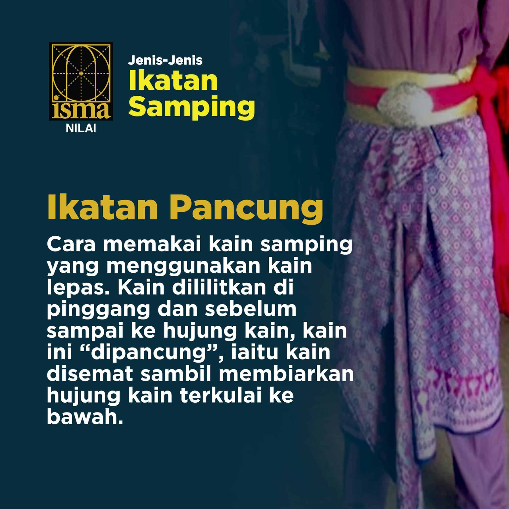 Cara Pakai Samping & Jenis Ikatan - Jabatan Muzium Malaysia