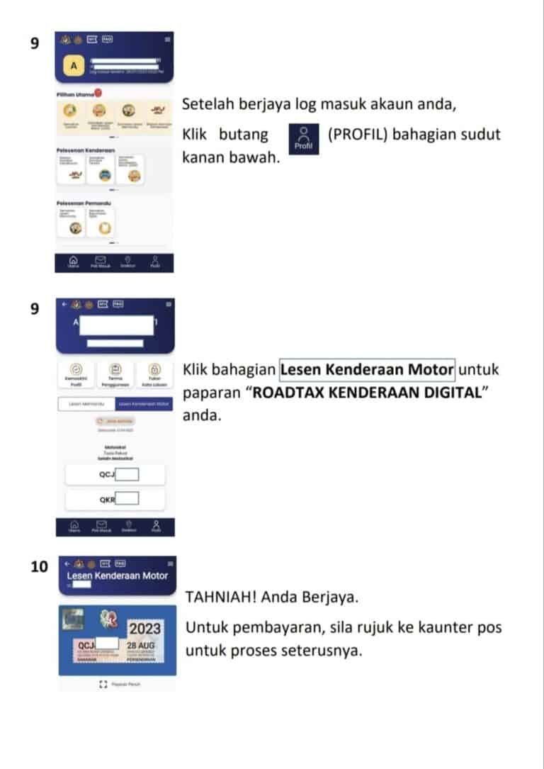 MyJPJ : Renew Lesen Memandu Online & Roadtax Digital