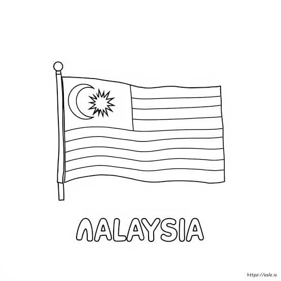 Poster hari merdeka dan gambar mewarna 15