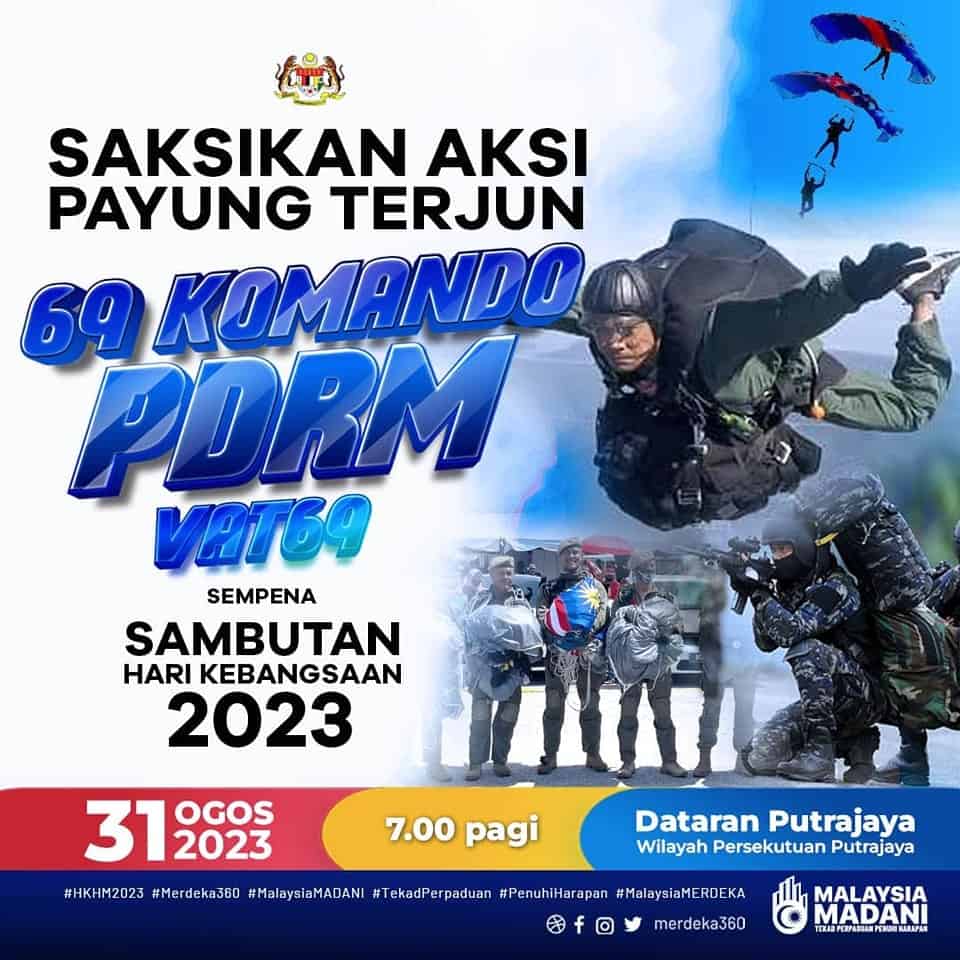 Sambutan Ambang Merdeka & Hari Kebangsaan Malaysia 2023