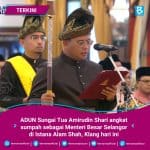 Biodata Menteri Besar Selangor, Datuk Seri Amirudin Shari