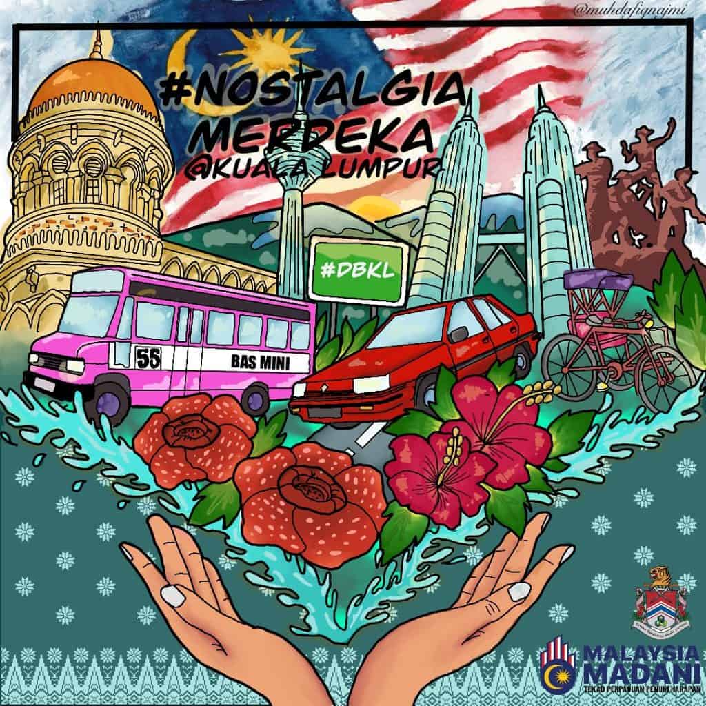 poster kemerdekaan malaysia