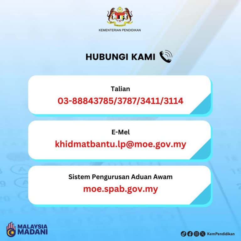 Tarikh & Jadual SPM 20232024 (Lembaga Peperiksaan Malaysia)