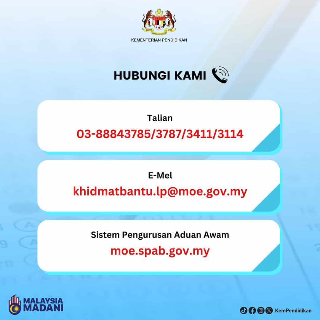 Tarikh & Jadual SPM 2023-2024 (Lembaga Peperiksaan Malaysia)