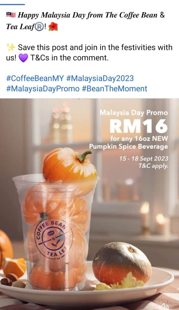 promo makanan hari malaysia 2023