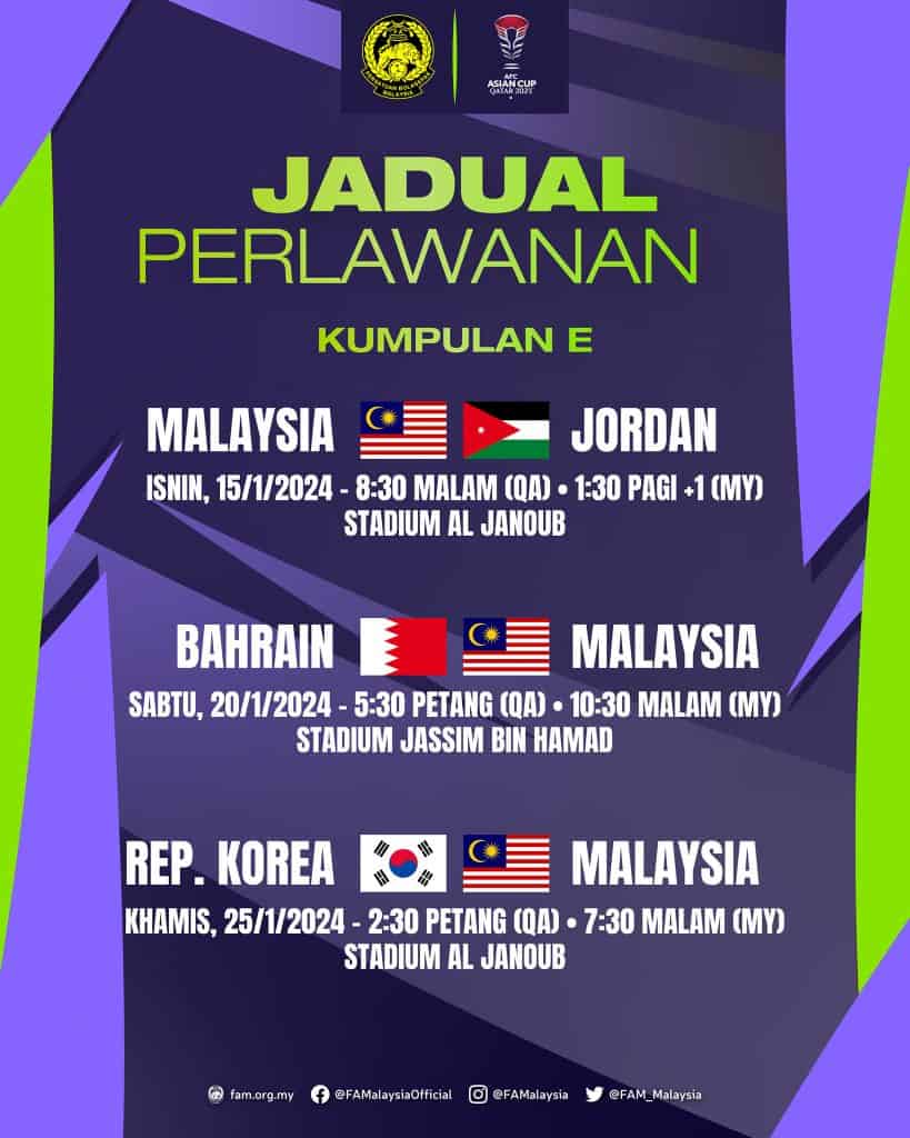 piala asia live malaysia jordan