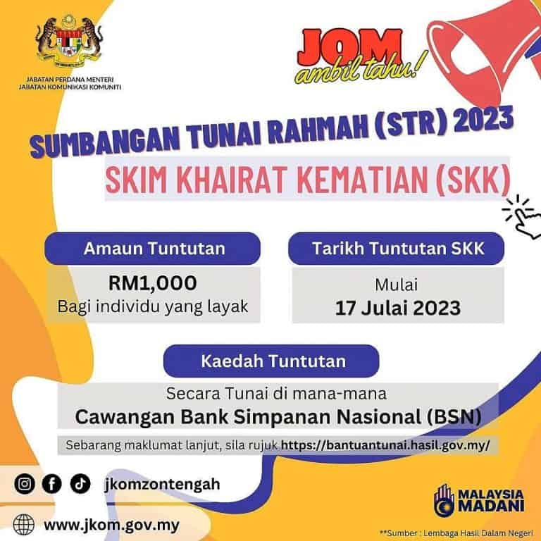 Skim Khairat Kematian (SKK) 2024: Permohonan & Syarat