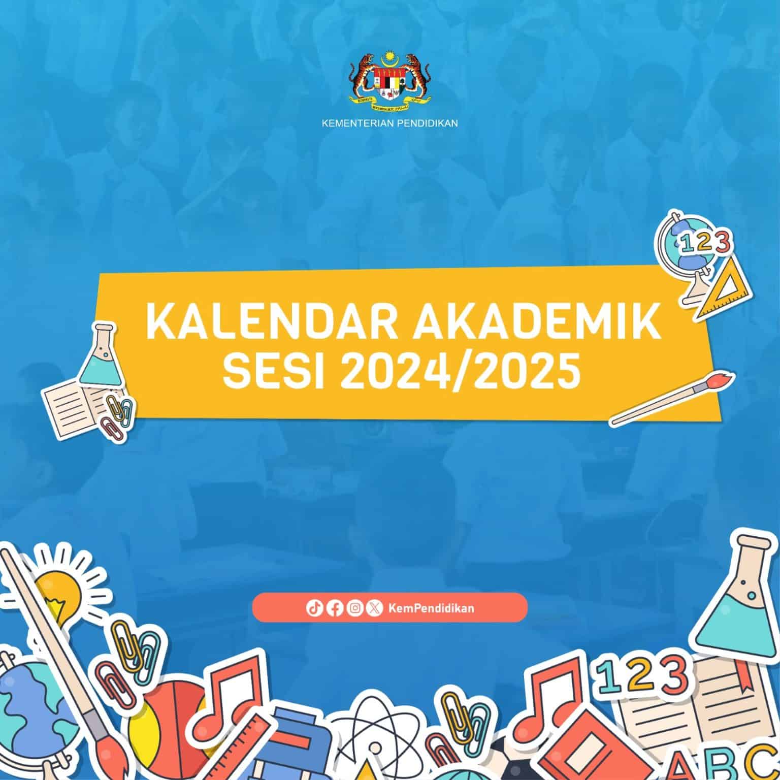 Tarikh Buka Sekolah KPM Sesi 2024 / 2025