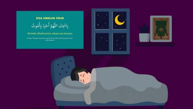 doa sebelum tidur