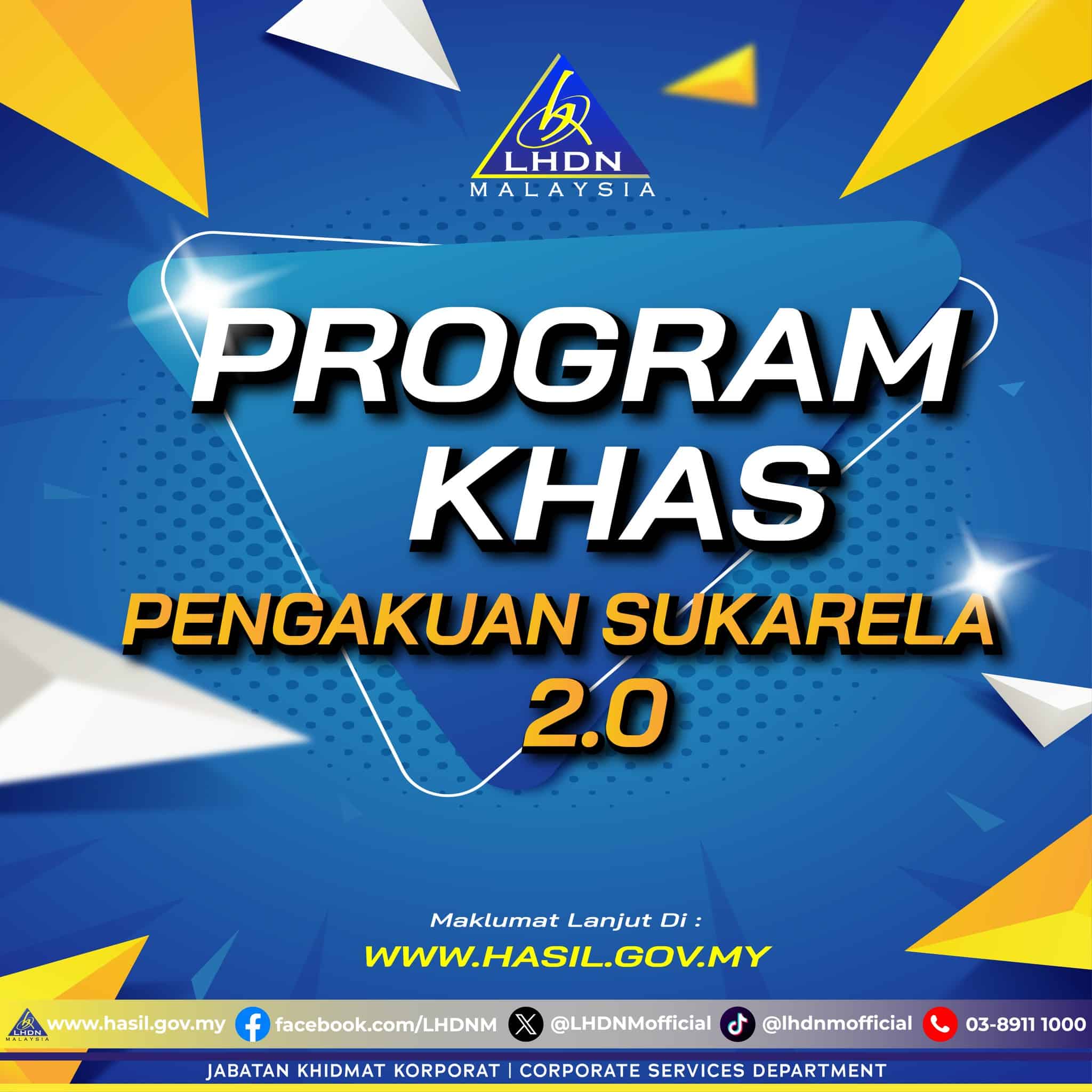 Program Khas Pengakuan Sukarela 2 0 Pkps Lhdn