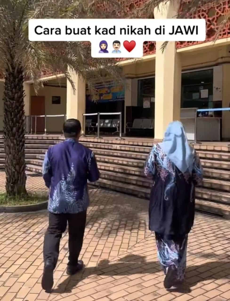 Cara Buat Kad Nikah di JAWI