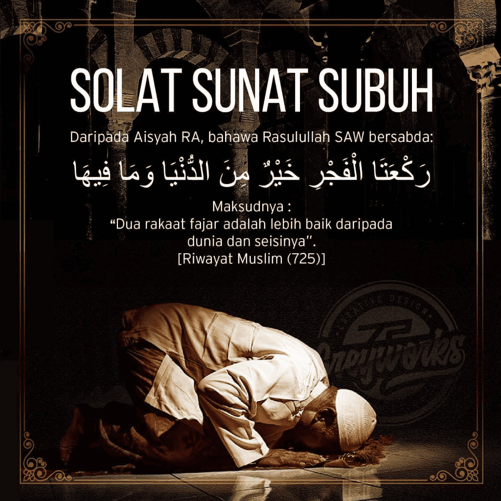 Solat Fajar Niat Panduan Menunaikannya