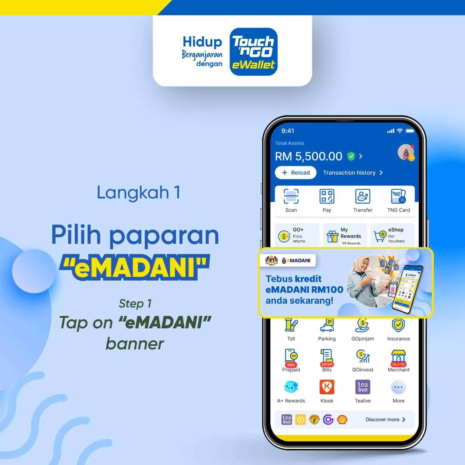 Emadani Tng Cara Tebus Rm Senarai Kedai Merchant