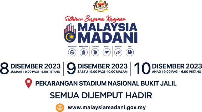 Program Setahun Bersama Kerajaan Madani Jadual Acara