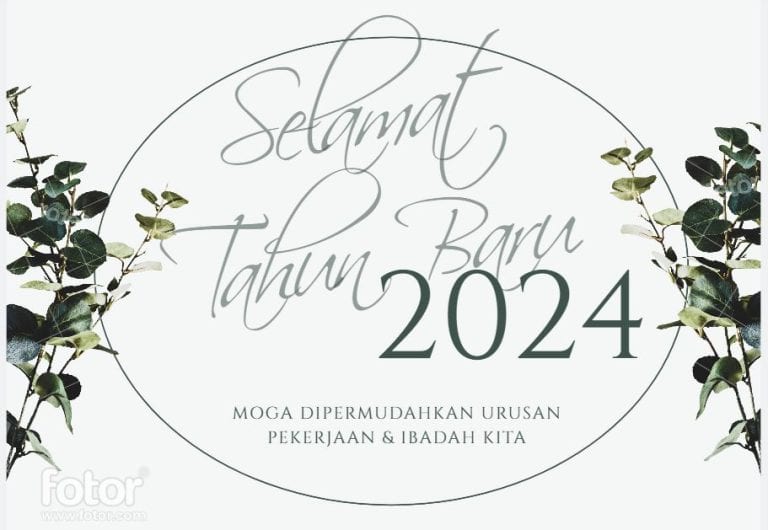 Selamat Tahun Baru 2024 - Contoh Ucapan & Kata Motivasi