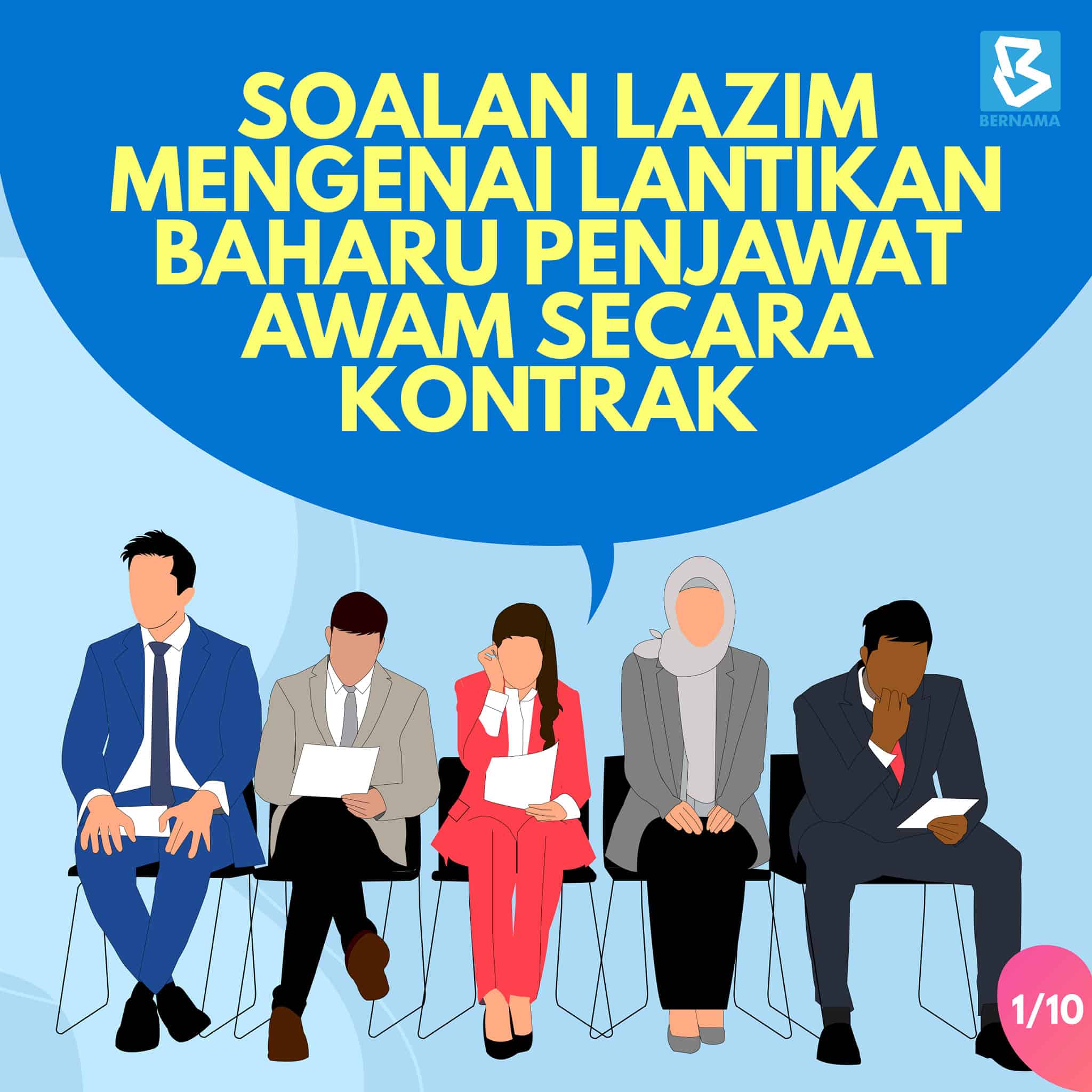 FAQ Pengambilan Penjawat Awam Secara Kontrak Mulai Feb 2024