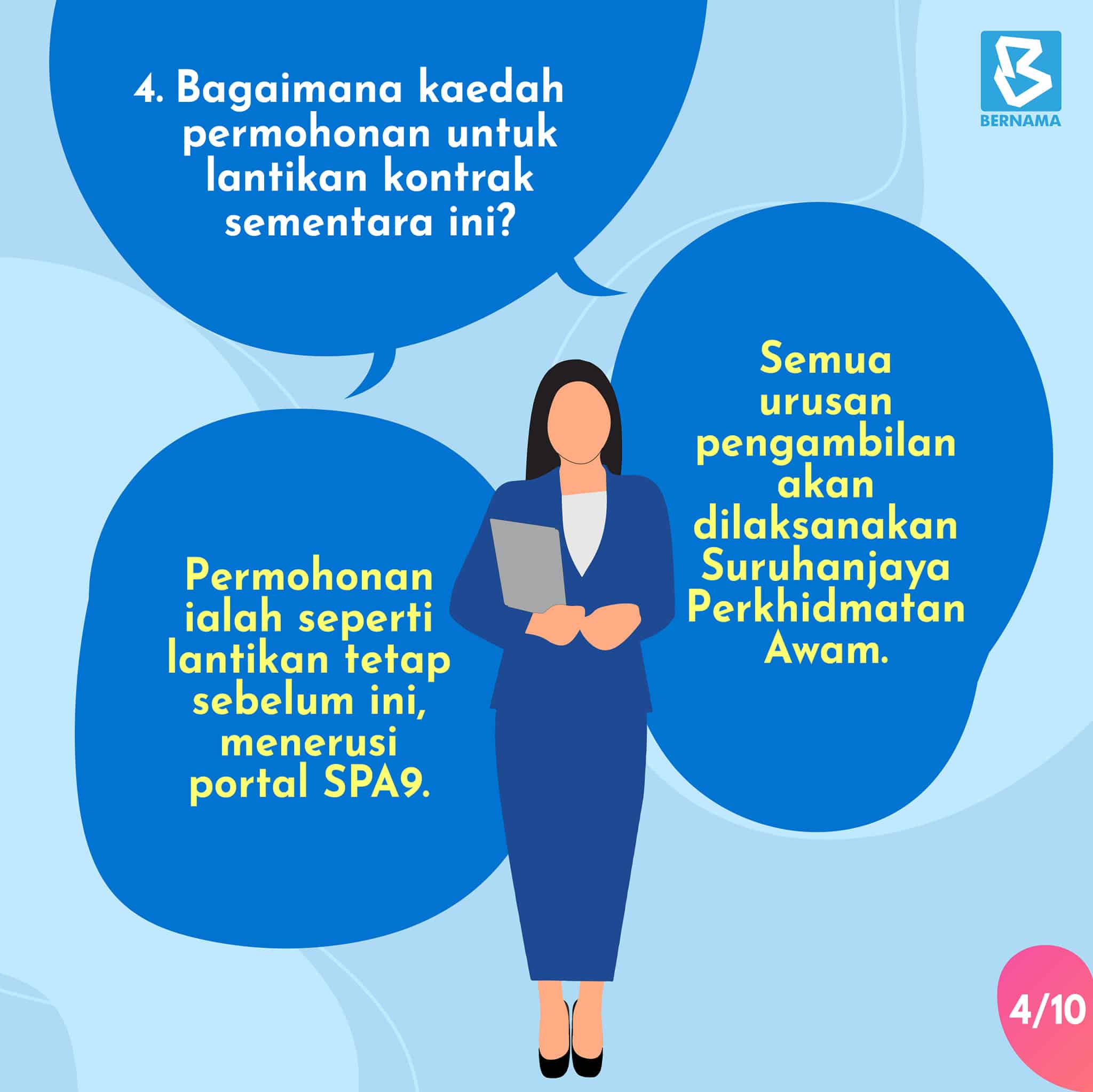 FAQ Pengambilan Penjawat Awam Secara Kontrak Mulai Feb 2024