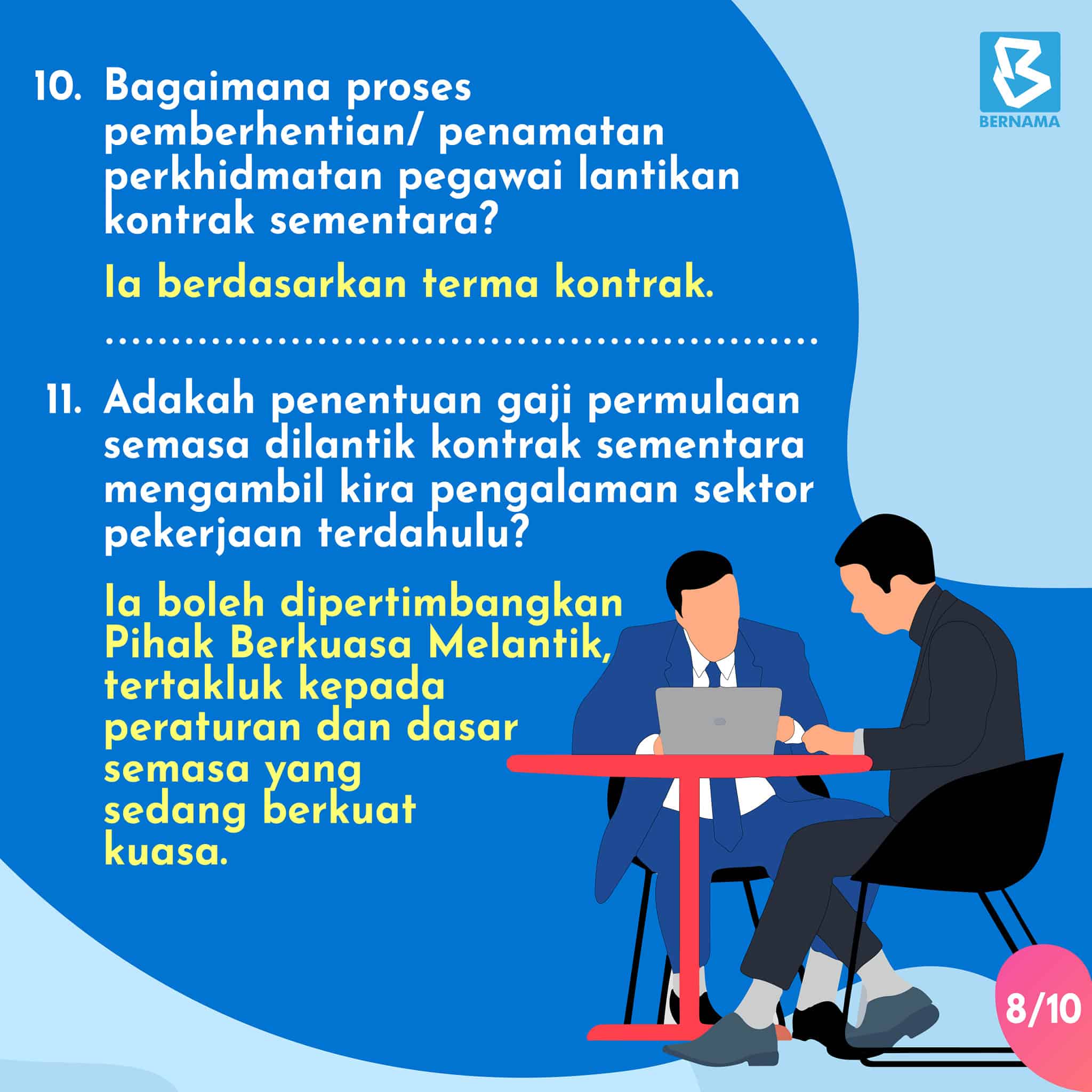 FAQ Pengambilan Penjawat Awam Secara Kontrak Mulai Feb 2024