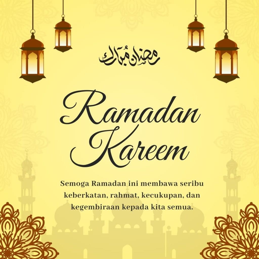 Ramadan Kareem maksud