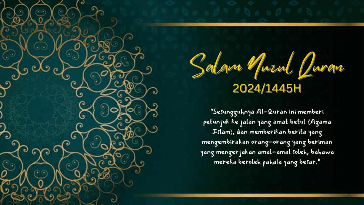 Salam Nuzul Quran Contoh Ucapan Quotes Dan Poster Menarik