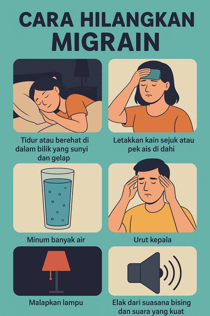 cara hilangkan sakit kepala