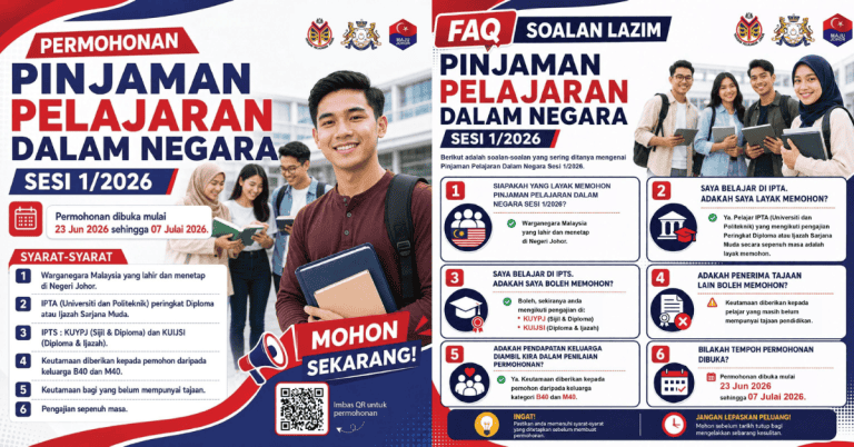 pinjaman pelajaran dalam negara