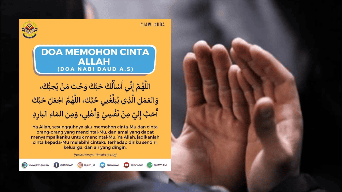 Doa nabi daud agar dicintai allah