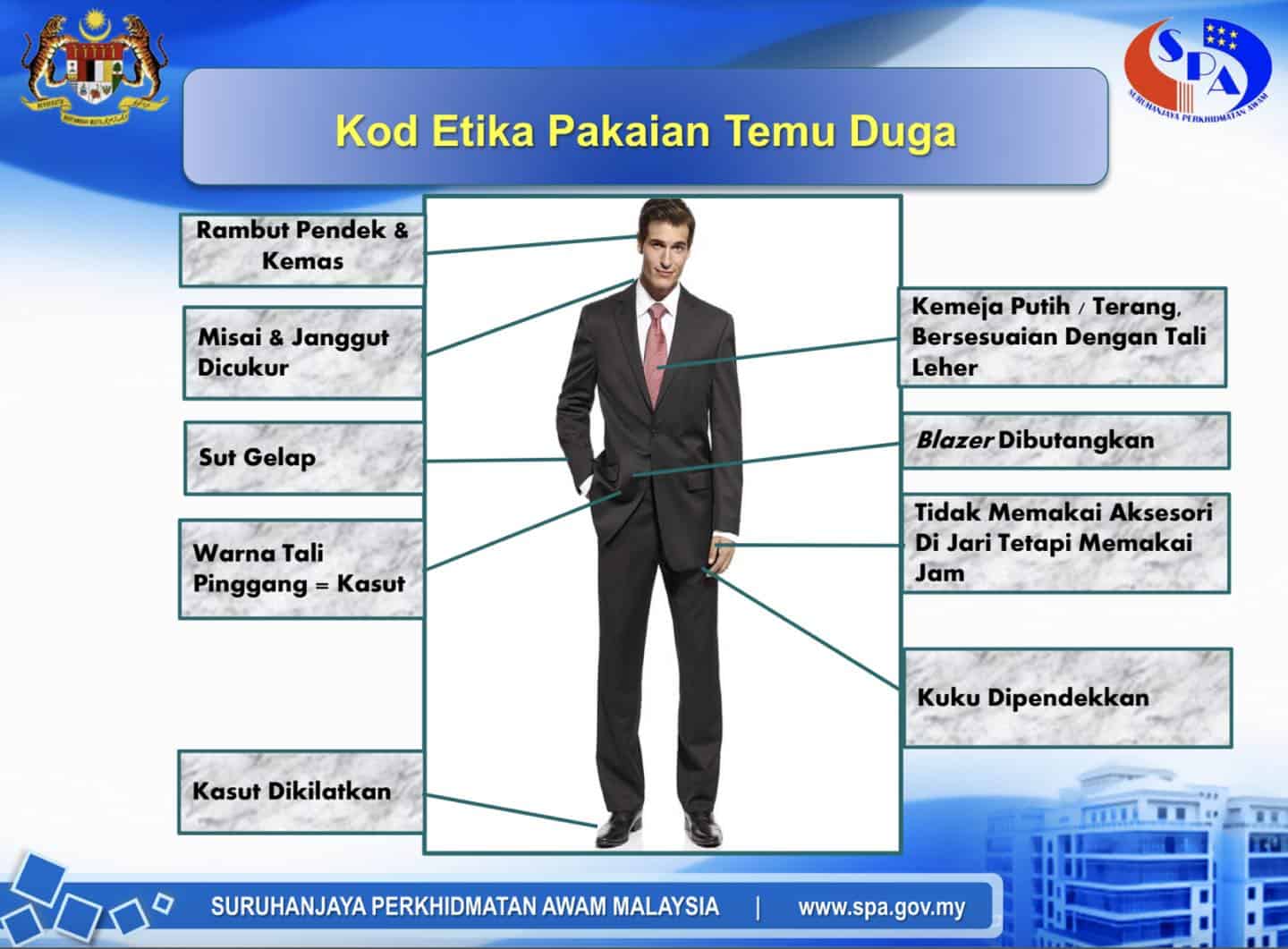 Pakaian Formal Lelaki & Perempuan Untuk Interview / Majlis Rasmi