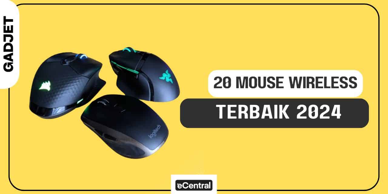 Mouse Wireless Terbaik, 20 Jenama Murah Bawah RM50!