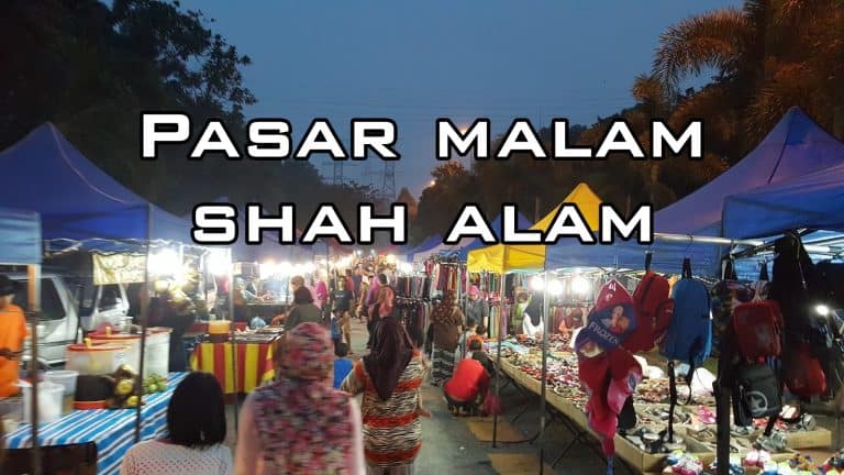 pasar malam shah alam