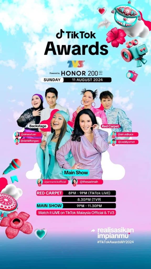 tiktok awards malaysia 2024