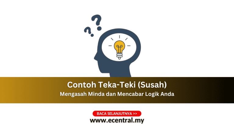 Teka-Teki Susah: Mengasah Minda dan Mencabar Logik Anda