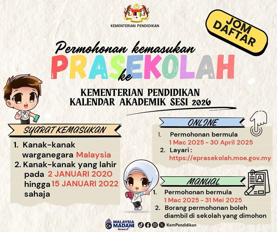 eprasekolah kpm 2025 2026