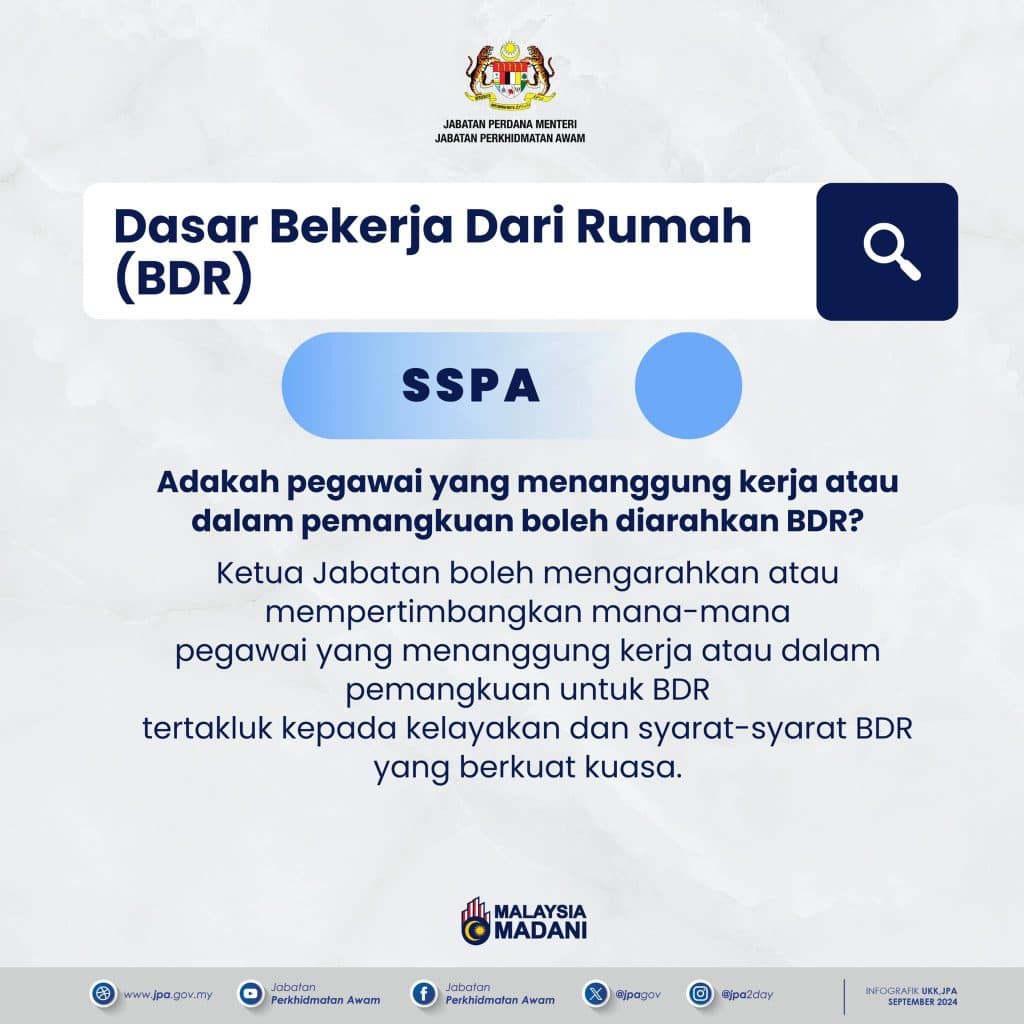 bekerja dari rumah sspa