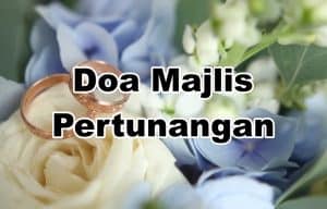 doa majlis tunang