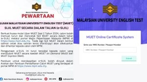 e-SIJIL MUET