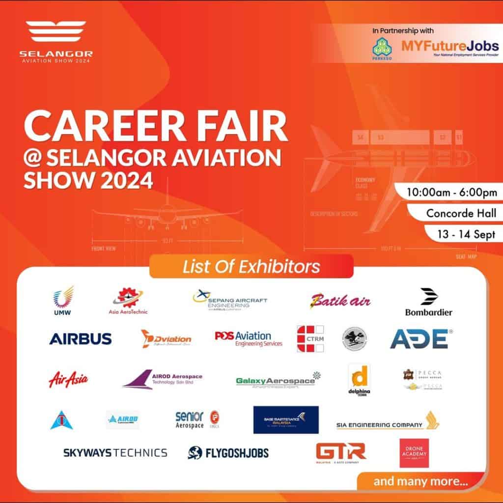 pameran udara selangor Selangor Aviation Show 2024