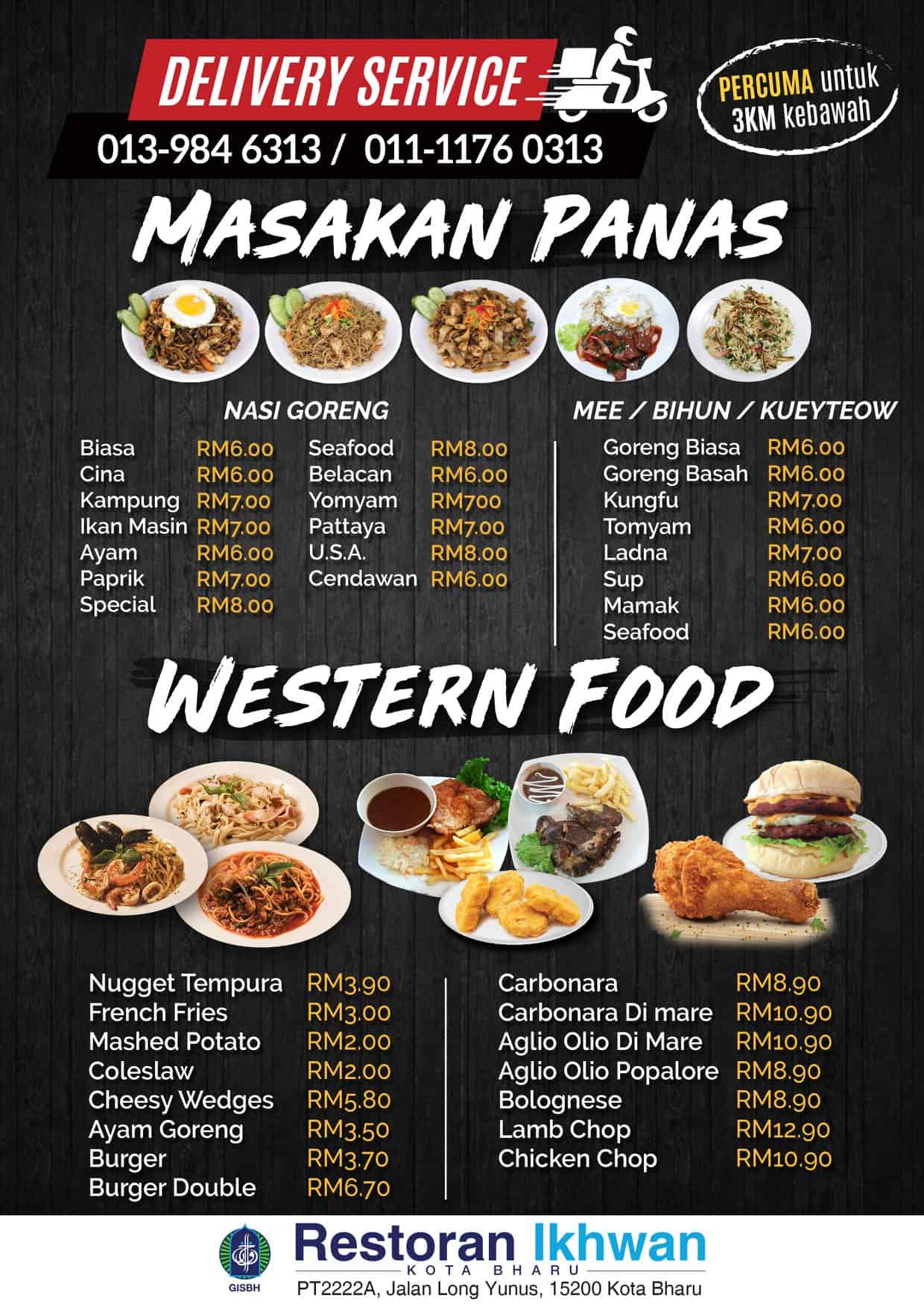 Restoran Ikhwan : Senarai Menu & Lokasi Seluruh Malaysia