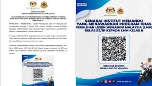 Senarai kelas lesen memandu b penuh