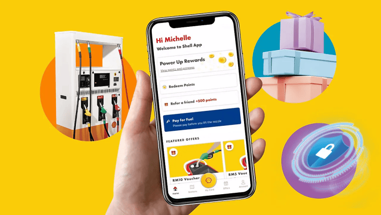 Shell App : Bayar Minyak Lebih Mudah di Stesen Petrol Shell