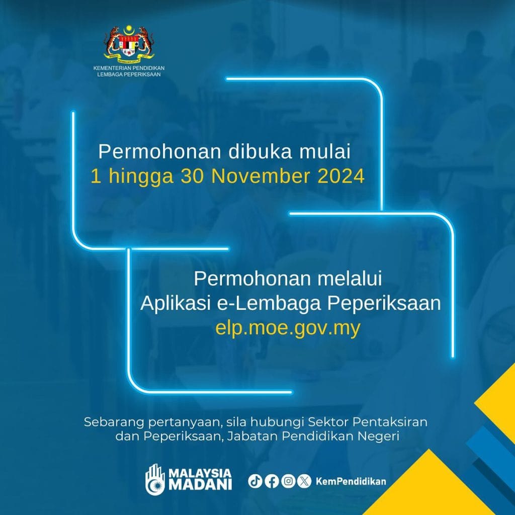 pengawas peperiksaan spm 2024