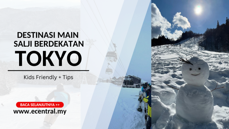 Destinasi Main Salji Berdekatan Tokyo & Kids Friendly! + Tips