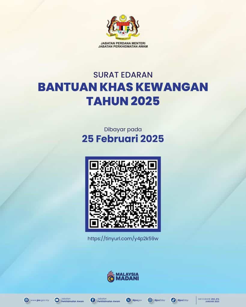 bantuan khas kewangan 2025 25 februari