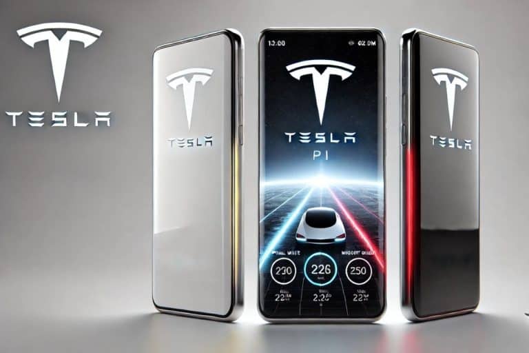 tesla phone fake