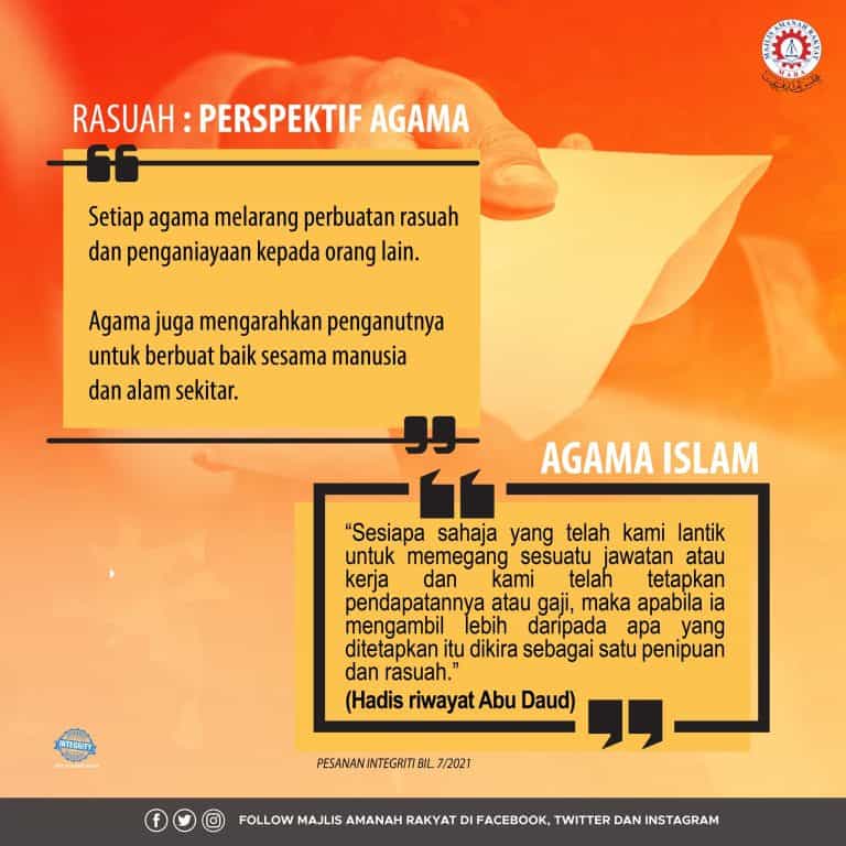Rasuah: Senarai Nama Lain Rasuah & Bentuk